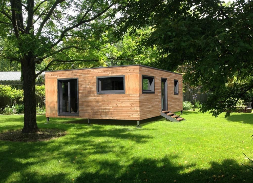 Maison de jardin habitable 49m² deux chambres séjour lumineux